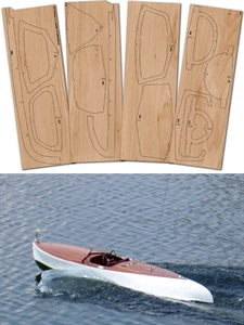 Picture of SG&K 22' Gentleman's Runabout - Laser Cut Wood Pack