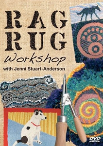 Picture of Rag Rug Workshop DVD with Jenni Stuart-Anderson
