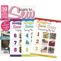Picture of All 8 Sew Easy DVDs + Free Learn to Sew bookazine