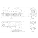 Picture of 0-6-0 Tank Locomotive: Twin Sisters (Plan)