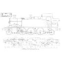 Picture of 2-6-2 Tank Locomotive: Firefly (Plan)