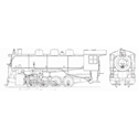 Picture of Canadian National 0-8-0 Switcher Locomotive (Plan)