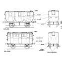 Picture of Coaches for the Crampton Locomotive (Plan)