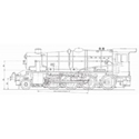 Picture of LMS Stainer 8F 2-8-0 Locomotive: Euston (Plan)