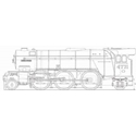 Picture of LNER V2 2-6-2 Locomotive: Green Arrow (Plan)