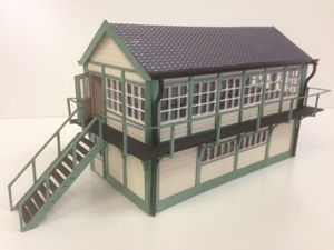 Picture of Plywood 0 Gauge Low Relief Signal Box Kit
