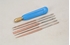 Picture of Set of five 14cm Needle Files and Handle (Red)