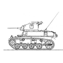 Picture of ML108 Light Tank M3A1 'General Stuart' III and IV