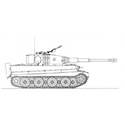 Picture of ML119 Panzerkampfwagen Tiger Ausf E with Snorkel
