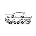 Picture of ML123 Light Tank M22 'Locust'T9E1