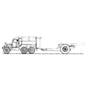 Picture of ML154 Scammell Pioneer and 7 .2 inch Howitzer