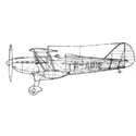 Picture of Fairey Fantome II Line Drawing 2672