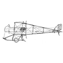 Picture of Maurice Farman MF7 Shorthorn Line Drawing 2864
