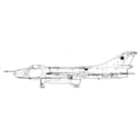 Picture of Sukhoi SU 7M Line Drawing 2877