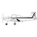 Picture of Victa Aircruiser 210 Line Drawing 2878