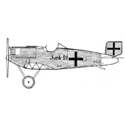 Picture of Junkers D.1 Line Drawing 2880