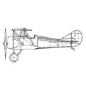 Picture of Thomas Morse S-4C Scout Line Drawing 2887
