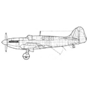 Picture of Fairey Firefly Drawing Line Drawing 2900