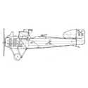 Picture of Breguet 14A2 And B2 Line Drawing 2903