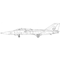 Picture of F-111E Line Drawing 2920