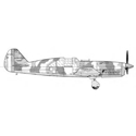Picture of Caudron CR714 Line Drawing 2924