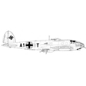 Picture of Heinkel HE111 Line Drawing 2926