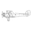 Picture of Hawker Tomtitt Line Drawing 2953