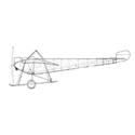 Picture of Nieuport Monoplane Line Drawing 3028