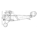 Picture of Nieuport 11 Bebe Line Drawing 3033