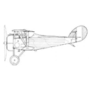 Picture of Nieuport 24, 24bis And 27 Line Drawing 3040