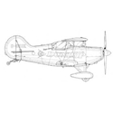 Picture of Pitts S1S Line Drawing 3042