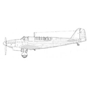 Picture of Fairey Fulmar Line Drawing 3047
