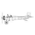 Picture of Caudron 1911 Racing Line Drawing 3080