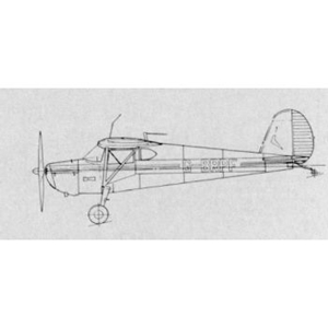 Picture of Cessna 120/40 Line Drawing 3110