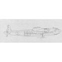 Picture of Avro York Line Drawing 3116