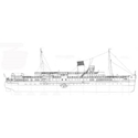 Picture of Caledonia Paddle Ship C57 Plan
