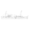 Picture of Waverley  Paddle Ship MM1457 Plan