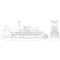 Picture of St Louis Belle Paddle Ship Plan