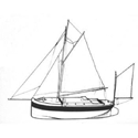 Picture of Barge Yacht MM902 Static Sail Plan
