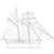 Picture of Topsail Schooner SY32 Static Sail Plan