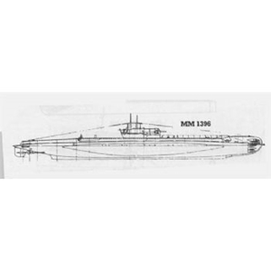 Picture of HMS Tabard MM1396 Submarine Plan