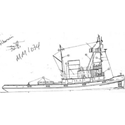 Picture of Hibernia Thames MM1034 Tug Plan