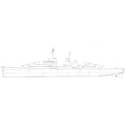 Picture of USS Aitchison BM1385 Warship Plan