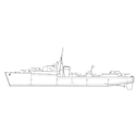 Picture of HMS Quickstep MM1413 Warship Plan