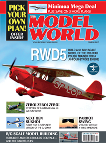 R/C Model World March 2017 Cover